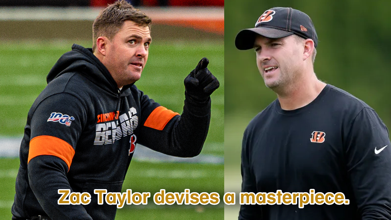 Zac Taylor devises a masterpiece. bengals