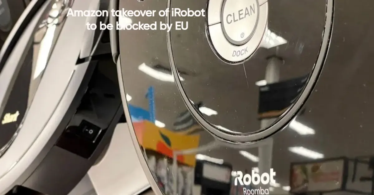 The EU's competition watchdog is going to stop Amazon from buying vacuum cleaning company iRobot.
Acquisition by Amazon of iRobot to be banned by EU || 2024
The tech company was given approval to buy by the UK government's competition body, so this is unfortunate news for them.

The Competition and Markets Authority, or CMA, stated that it held a "modest" position in the marketplace in the United Kingdom and that it already had a lot of big challengers.

Amazon did not say anything.

The largest business moved to buy iRobot, the manufacturer of the Roomba vacuum cleaner, in August 2022. The deal was worth $1.7bn (£1.4bn).

If it wanted to grow in the marketplace for products for smart homes, it did so.

The government worries that iRobot's collaboration with Amazon could make it hard for other vacuum firms to compete, especially if Amazon decides to offer greater discounts on the Roomba on its online store.

In July of last year, the European Commission (EC), which is in charge of competition in the EU, began looking into the deal.

The EC has until February 14 to make a decision, but before a final decision can be made, all 27 of its top political leaders will have to agree that the proposal should be turned down.

After hours trading, iRobot shares dropped 40% after the Wall Street Journal was the first to report on the EU's plans.

For the company, the Amazon takeover was seen as a good thing because sales have been going down.

"It doesn't make sense if the goal is to have more competition in the home robotics market," said Matt Schruer, head of the Computer and Communications Industry Association, a tech lobbying group.

"Blocking this deal may well leave consumers with fewer options, and regulators cannot sweep that fact under the rug," Schruers told Reuters.

Some types of Roomba cost around £1648 in the UK.